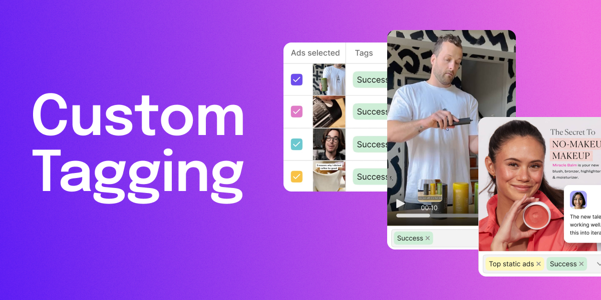 Centralize your creative insights with Runneth’s Custom Tagging