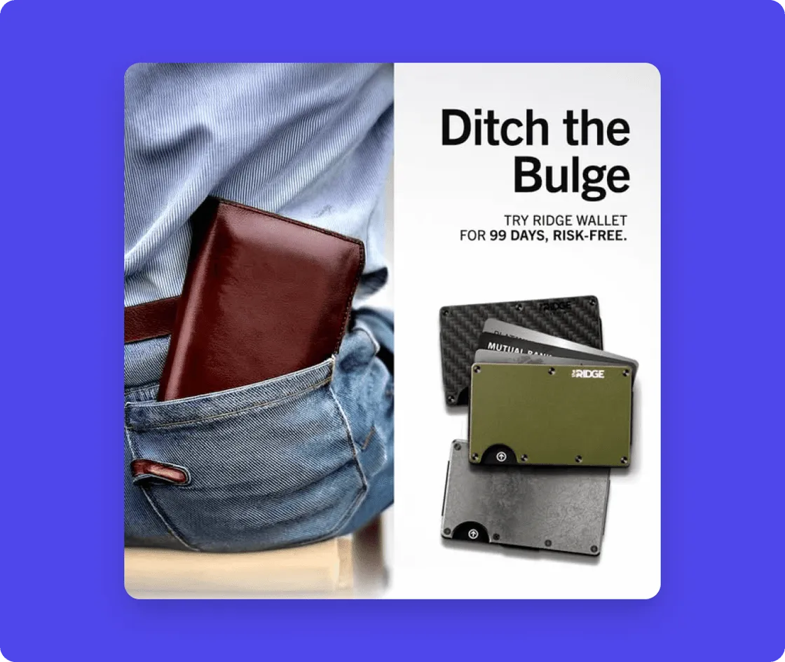 ridge-ditch the bulge